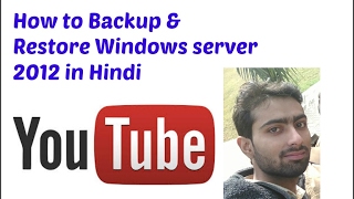 How to Backup amp Restore windows server 2012 in Hindi [upl. by Moulton]