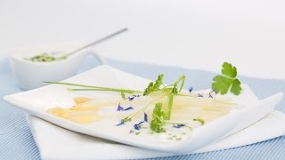 Spargel mit heller leichter Soße [upl. by Reneta]