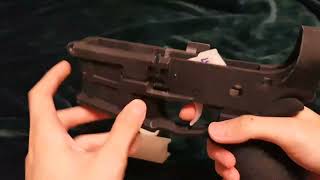 Tokyo Marui MWS 3D printing trigger box  185 [upl. by Hugo]