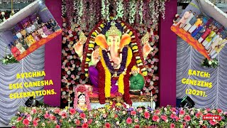 AVIGHNA ganeshacelebration esic bangalore GANESHA CELEBRATION AT ESIC MEDICAL COLLEGE BANGALORE [upl. by Wescott]