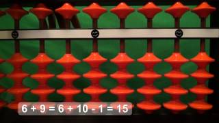 Easy Addition with the Abacus Soroban 1 digit  1 digit Part 3 [upl. by Neram452]