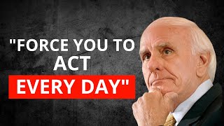 FORCE YOURSELF TO TAKE ACTION DAY AFTER DAY  Motivational Speech Jim Rohn [upl. by Prudie]