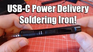 Miniware TS80P Review  USBC Power Delivery Soldering Iron [upl. by Nroht]