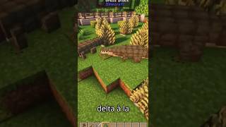 Un enclos à CROCODILES  🐊 minecraft build gaming [upl. by Biddy]