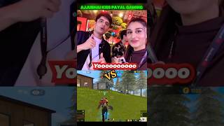 Payal gaming kissing ajju bhai shorts freefire payalgaming [upl. by Lejna]