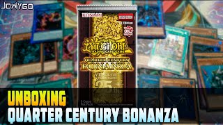 UNBOXING YUGIOH 25th Quarto de Século Bonança [upl. by Bendicta71]