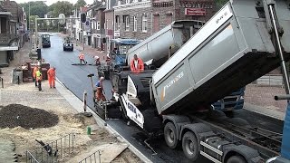 Amstenrade laatste asfaltering hoofdstraat [upl. by Alded164]