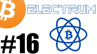 16 Electrum Wallet  Set up [upl. by Ebarta]