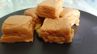 EASY MILK BURFI recipe  INDIAN SWEET MILK POWDER Burfi  How to make Burfi using MILK POWDER [upl. by Isidoro]