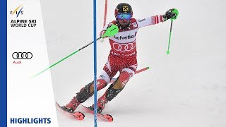 Marcel Hirscher  Mens Slalom  Adelboden  1st place  FIS Alpine [upl. by Aeuhsoj]