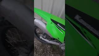 2023 kx 450 automobile kx450 rally ripping dirtbike [upl. by Wickman]