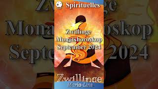 Zwillinge SPIRITUALITÄT ✨ Horoskop September 2024 [upl. by Fugate]