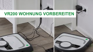 Tipp  VR200 Saugroboter Vorbereitung der Wohnung [upl. by Nessi221]