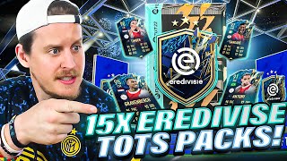 I opened 15X Guaranteed EREDIVISIE TOTS Upgrade Packs FIFA 22 Ultimate Team [upl. by Nodearb905]