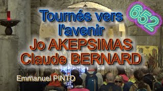 Tournés vers lavenir  Jo AKEPSIMAS  Claude BERNARD  E PINTO  Instrumental avec paroles  N°652 [upl. by Raasch]