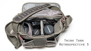 ThinkTank Retrospective 5 Camera Bag Review [upl. by Northey424]