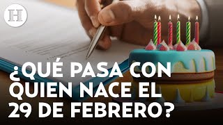 ¿Nunca cumplen años ¿Qué pasa legalmente con la gente que celebra su cumpleaños el 29 de febrero [upl. by Lamori859]