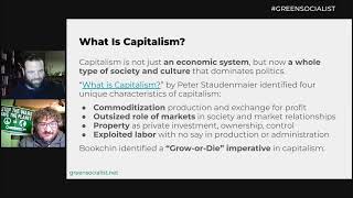 Ecosocialism 101 Session 4 What Is Capitalism [upl. by Teria955]