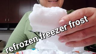 refrozen freezer frost [upl. by Lakin]