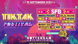 TIKTAK FESTIVAL 2023  Headliners [upl. by Noemis]