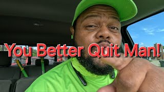 You better quit Man lawncare cuttinggrass mowing [upl. by Anaile]