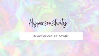 Hypersensitivity Immunology [upl. by Herrera280]