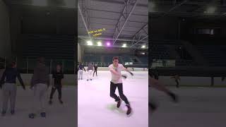 Travail du son patin danse iceglaceicefreestyle [upl. by Lehcer747]