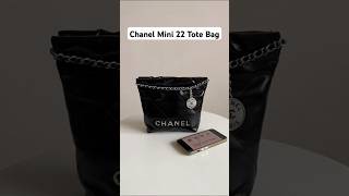 Chanel Mini 22 Tote Bag bag luxurybag luxury fashion chanelbag chanel totebag [upl. by Cos]