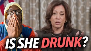 quotIs She Drunkquot Kamala Harris Leaves Hiding To Beg For Support After Trump Loss Doesnt Look Well [upl. by Henn508]