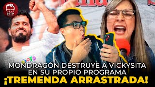 Tremenda arrastrada Mondragón destruye a Vicky Davila en su propio programa [upl. by Stelu]