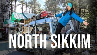 North Sikkim  Road trip to Lachung Yumthang Valley  North East Trip  Vlog Part 2 [upl. by Jarietta]