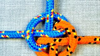 Parallel Knot knot rope loop bend cord line hitch tie tourism camping [upl. by Emmeram348]