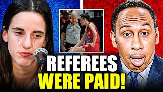 1 HOUR AGO Corrupt Referee EXPOSED TARGETING Caitlin Clark FANS GOING WILD [upl. by Laumas]