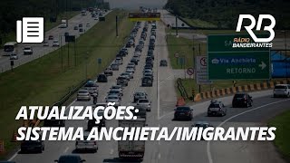 AnchietaImigrantes Acompanhe o congestionamento após o Réveillon [upl. by Micheline]