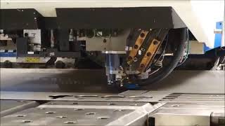 Trumpf TC6000L  1600 Combining machine laser  punch [upl. by Verena615]