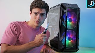 Building In The Cooler Master H500M  A 200 Beauty [upl. by Raffarty]