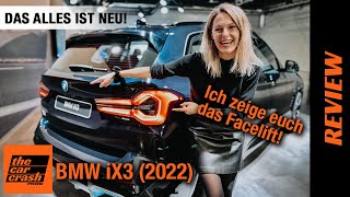 BMW iX3 2022 Das ist alles NEU am ElektroFacelift Review  Test  Reichweite  LCI  Impressive [upl. by Olatha]