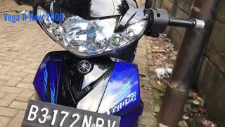 Yamaha vega r new 2009 standart modif elegant dan simpel plus ceper [upl. by Llewkcor601]