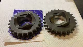 Harley Davidson compensator sprocket motor sprocket primary chain CustomCruisersLimited 197084 [upl. by Nylleoj]