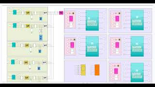 Parallel simulation of droop control for five distributed invertersmatlab simulink [upl. by Louisette]