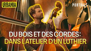 Du bois et des cordes  dans latelier dun luthier [upl. by Llednahc]