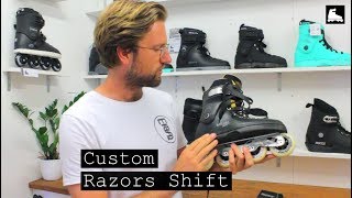 Custom Razors Shift  Skate hardware [upl. by Alleb]