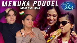 The Best Indian Idol Performance EVER Latinos React to Indian Idol Menuka Poudel amp Richa Sharma [upl. by Hiasi136]