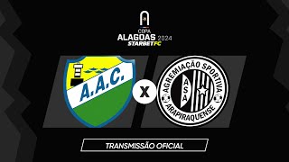 Coruripe x ASA  COPA ALAGOAS 2024  3ª Rodada [upl. by Aennyl]