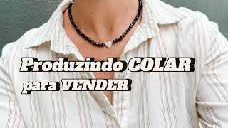 Como fazer colar para vender DIY PARA INICIANTES [upl. by Iormina489]