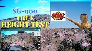 DJI SPARK  SG900 CLONE MAX HEIGHT REACHED NEWS FLASH [upl. by Goldner]