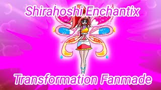 Shirahoshi Enchantix Transformation Fanmade 💧 🩷 [upl. by Amihsat]