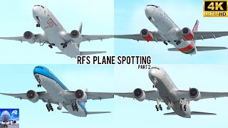 Cape Town Int’l Airport  RFS Plane Spotting  Part 2 New Camera Set  4K  rfsnewupdate leak [upl. by Lekar]