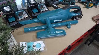 Unboxing MAKITA vacume battery powered  MAKITA DCL182 18V [upl. by Ellga627]