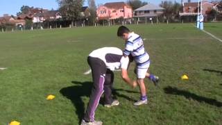 Tecnica de Tackle  Rugby [upl. by Enairda]